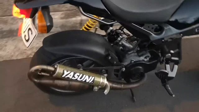 Suzuki Street Magic 70cc Stage6 Yasuni exhaust walkaround смотреть онлайн