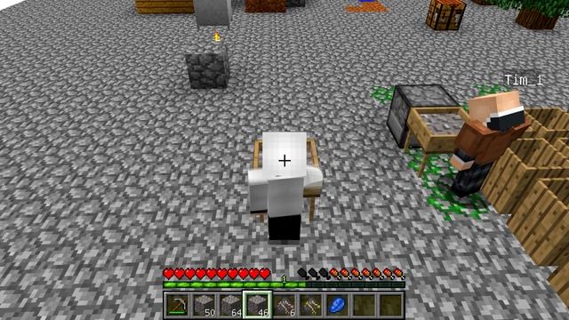ПРО УЧИТ ВЫЖИВАТЬ НУБА НА ОСТРОВЕ SKYBLOCK! ГОЛЕМ НА СКАЙ БЛОК! MINECRAFT #18 смотреть онлайн