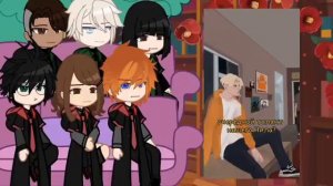 "Гарри Поттер" реакции  на Параллельную жизнь Рона и Драко как Нил и Эндрю||ВРИ/ГП||Trahheя