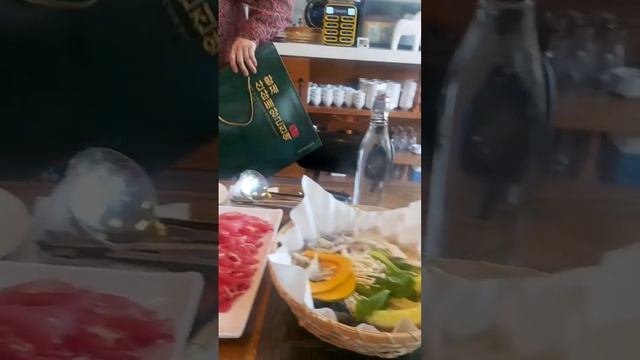 #Корейская говяжина на пару с грибами, тыквой/корейская кухня/вкусные блюда #Кореи #южгаякорея #еда