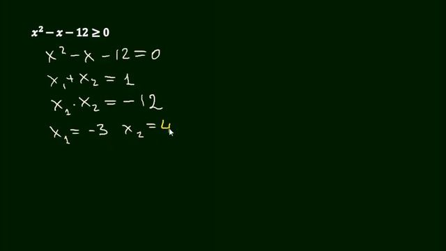 13 5 Решение квадратных неравенств методом интервалов смотреть онлайн