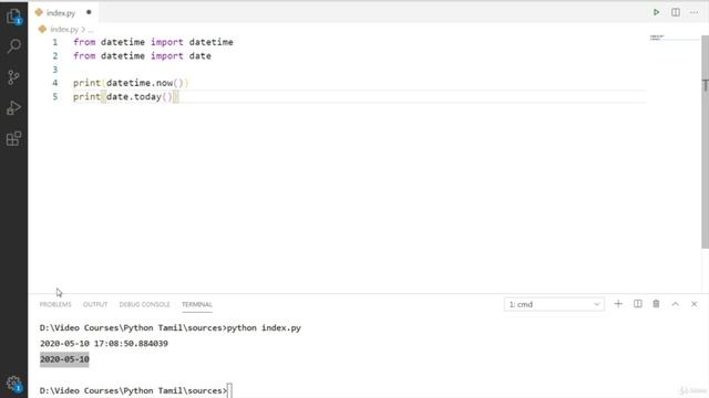 Python Date & Time Class смотреть онлайн