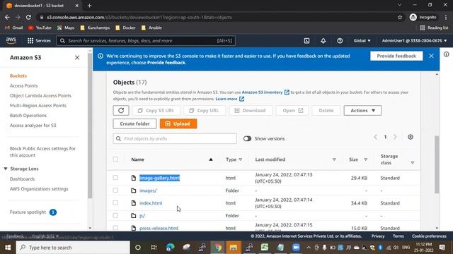 Backup S3 folder data to VM through AWS CLI смотреть онлайн