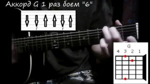 Разбор песни "Просвистела" группы ДДТ на гитаре