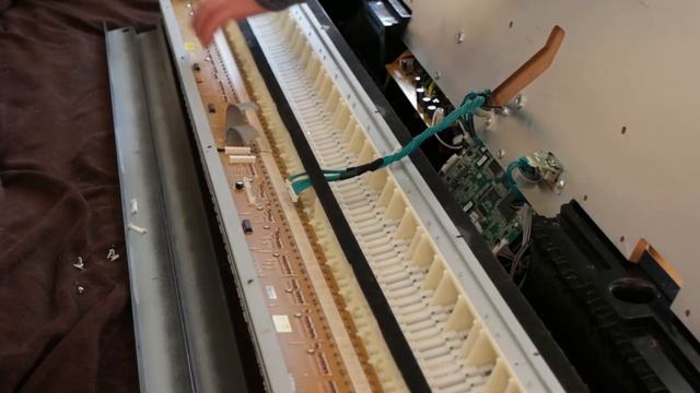 Kawai ES 8 digital piano easy repair. Unboxing of replacement Part, assembly and demo. смотреть онлайн