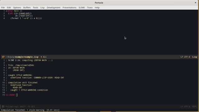 Common Lisp: Portacle and its REPL смотреть онлайн