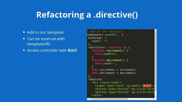 Introduction to Angular 1.5 Components смотреть онлайн