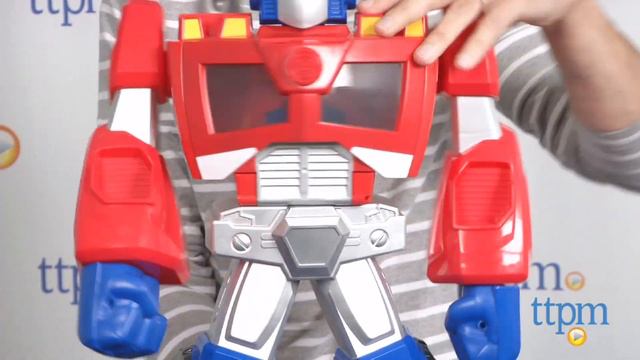 Playskool Heroes Transformers Rescue Bots Epic Optimus Prime from Hasbro смотреть онлайн