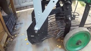 КАРТОФЕЛЕКОПАЛКА с ДВИГАТЕЛЕМ