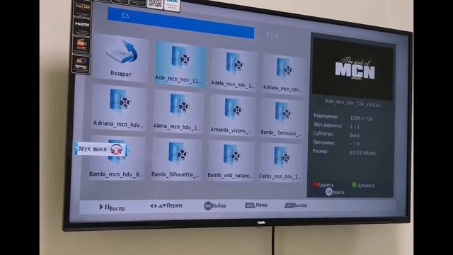Просмотр видео на телевизоре BBK смотреть онлайн