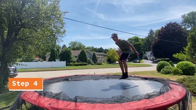 How To Back Flip From Your Back - YOU can learn in less than 5 minutes! смотреть онлайн