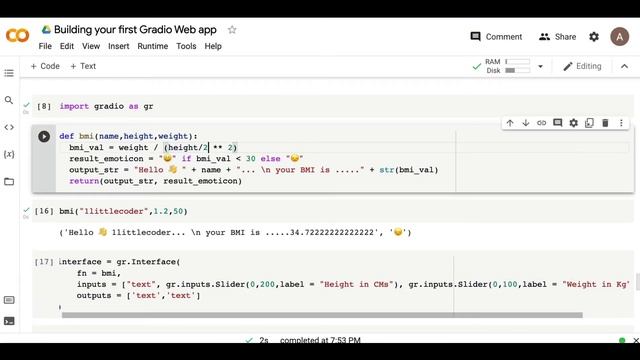 5. Gradio Multiple Inputs Outputs | Gradio ML UI Beginners Course смотреть онлайн
