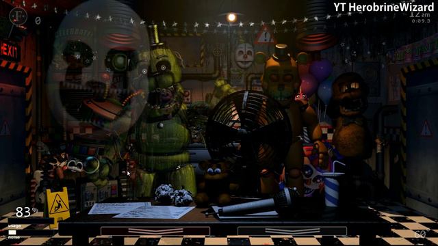 FNAF 7 | Что будет если поставить всех на 20 ? смотреть онлайн