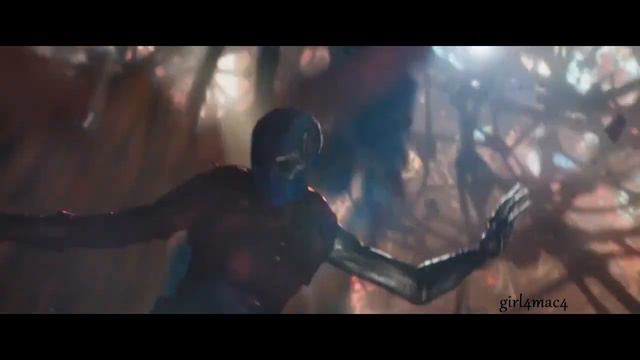 Guardians of the Galaxy 2 - Nebula saves Gamora from the fall смотреть онлайн