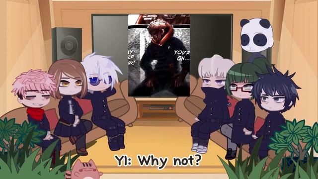 Tokyo School React To Itadori || MANGA || Jujutsu Kaisen || Gacha React