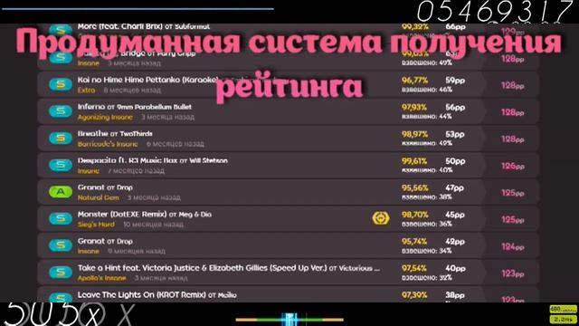 РЕКЛАМА ИГРЫ !OSU смотреть онлайн