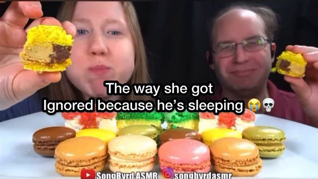 SongByrd ASMR and her Husband Making me afraid to sleep 😥 смотреть онлайн