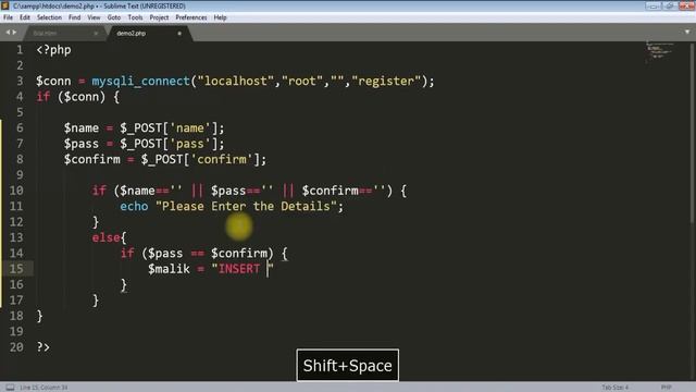 DIY | Login Registration Form | PHP | mysql | HTML | Part 1 | Free Program Camp смотреть онлайн