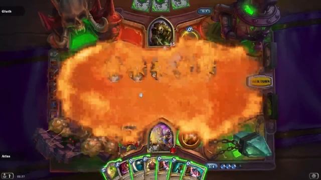 HEROIC Gluth, Easy Win, Hearthstone Curse of Naxxramas Guide [HD] смотреть онлайн