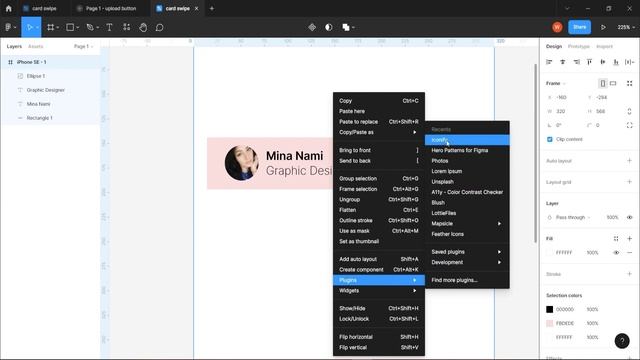 How to create a Card Swipe in Figma смотреть онлайн
