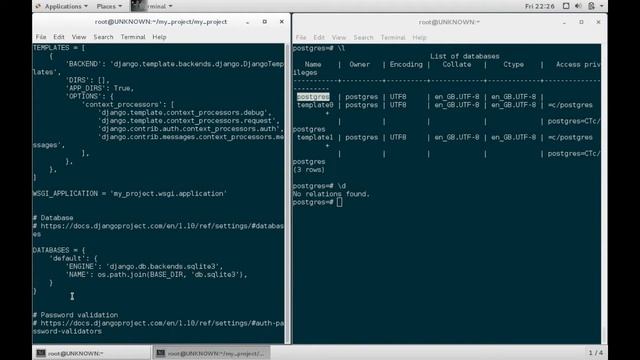Using Postgres with Django смотреть онлайн