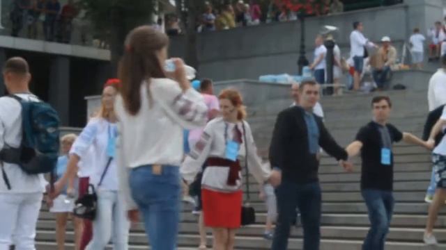 Татарский Кинотеатр Интернешнл ПРАЗДНИК ВЫШИВАНКИ НА ПОТЁМКИНСКОЙ ЛЕСТНИЦЕ Одесса смотреть онлайн