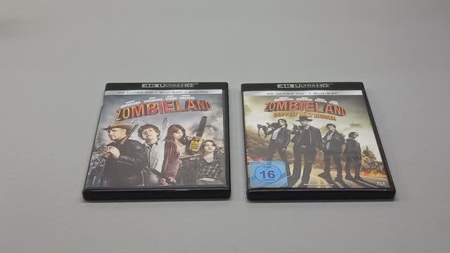 ДОБРО ПОЖАЛОВАТЬ В ZОМБИЛЭНД - 4K UHD BLU-RAY - ZOMBIELAND - 2009 - ZOMBIELAND: DOUBLE TAP - 2019