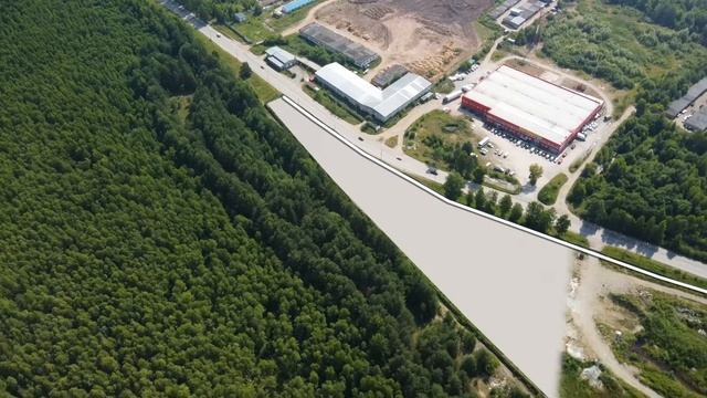 ЖК Экопарк Сосновый, Пермь с высоты смотреть онлайн