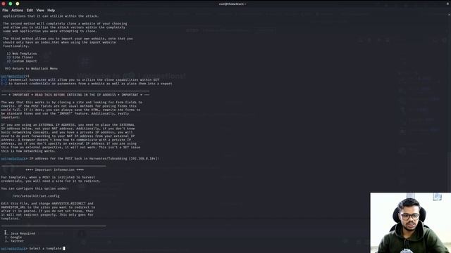 How Hackers clone any website's login page | setoolkit | Ethical Hacking | in Hindi смотреть онлайн