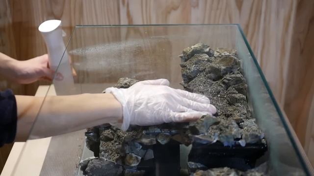 Making an Aquaterrarium with two flowing waterfalls смотреть онлайн