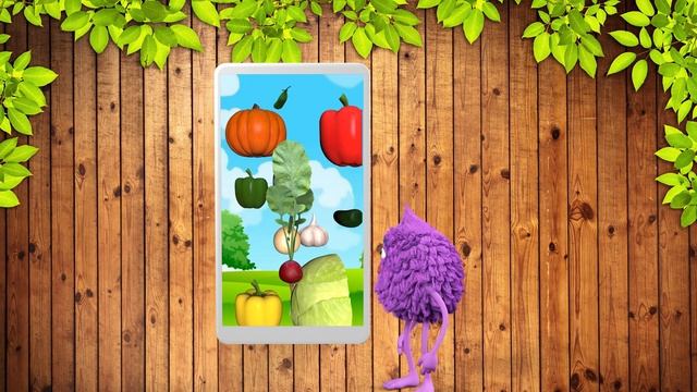 Учим овощи