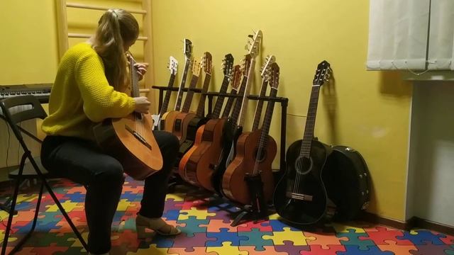 В. Калинин "Песенка у костра", исполняет Елизавета Оксаниченко смотреть онлайн