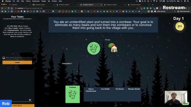 Conditionally Rendering a Component | Coding in Javascript | Zombears Attack смотреть онлайн
