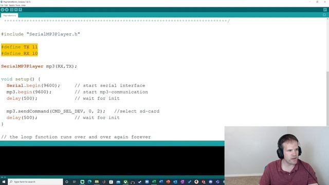 Arduino + Aideepen YX5300 Serial MP3 Music or Sound Player Tutorial (SerialMP3Player Library) смотреть онлайн