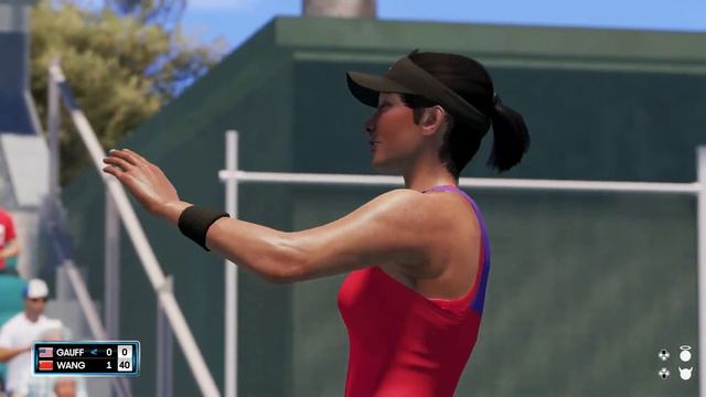 AO Tennis 2 - Coco Gauff vs Qiang Wang - PS5 Gameplay смотреть онлайн