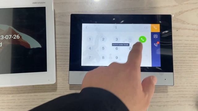DS-KH9510-WTE1(B)  And DS-KH6320-WTE1 Work Together
