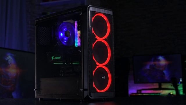 AeroCool SI-5200 RGB Mid Tower Case - 14 Lighting Modes смотреть онлайн