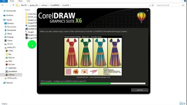 Cara Instal CorelDraw X6 di windows 10 смотреть онлайн