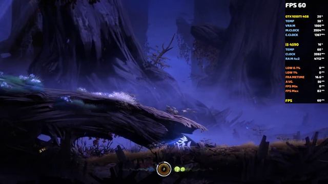 Ori and the Blind Forest Definitive Edition - GTX 1050 Ti 4GB - i5 4590 - 1080p no internet game смотреть онлайн