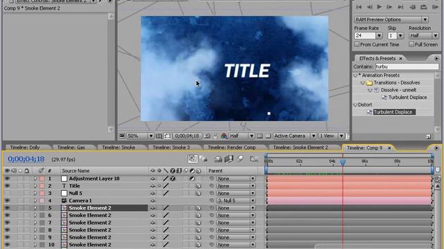 After Effects Andrew Kramer {Урок 63: Дымовая завеса} смотреть онлайн