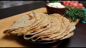 Рецепт Блинов из ГРЕЧНЕВОЙ Муки | Как приготовить необычные и вкусные блинчики