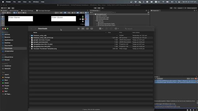 How to Create Database in Unity Using Firebase смотреть онлайн