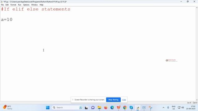 IF statement in Python Malayalam Tutorial | IF | IF-ELSE | ELIF| Python for Beginners | Part 7 смотреть онлайн