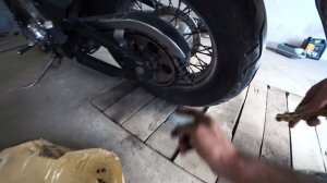 Honda Steed 400 Замена цепи