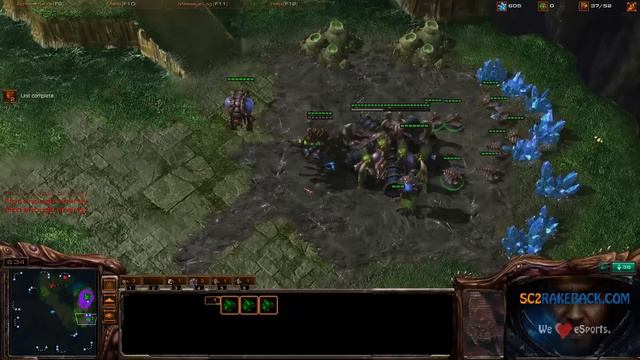 ROOTDestiny (Z) vs. raWr (R) (Part 1/2) - Starcraft 2 Ladder смотреть онлайн