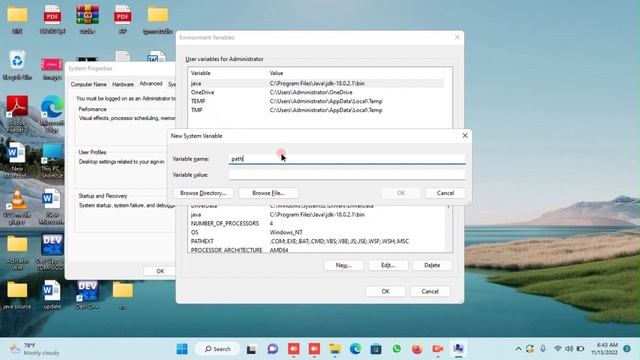 JAVA PATH SET BUT NOT RUN ?JAVA IN CMD PROMPT... SOLUTION WITH IN 5 MINUTES///windows 11 смотреть онлайн