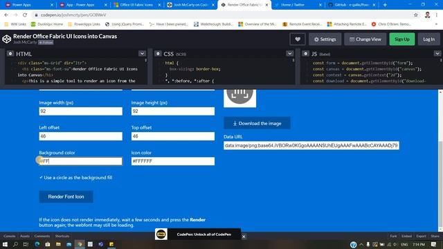 How to use "Office UI Fabric Icons" in PowerApps смотреть онлайн