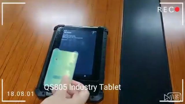 BX U805 Industrial Rugged Tablet 8inch Fingerprint 2D QR scanner Pad video 02 смотреть онлайн