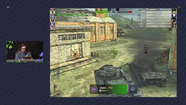 Tanks Blitz, ивент на Хеллоуин и игра во взводе смотреть онлайн