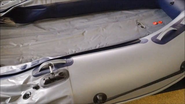 Лодка ПВХ Риф Тритон 340 НДНД серо т.синяя смотреть онлайн